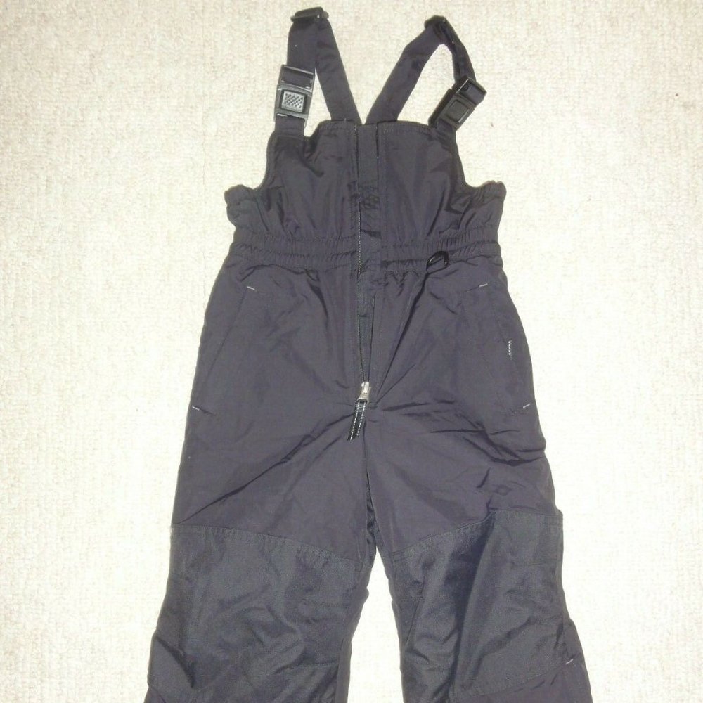 LANDS END boy girl snow pants  SQUALL Kids  Bibs 4